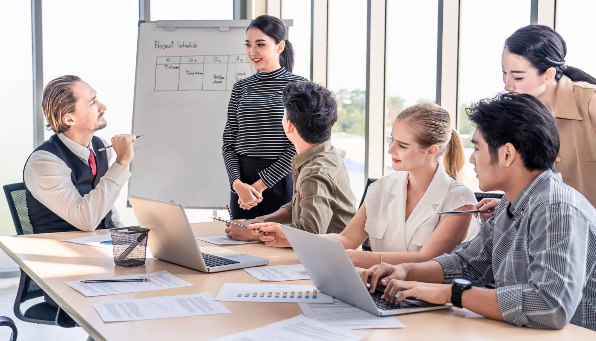 Group,Of,Business,People,Brainstorm,To,Solve,Problem,And,Presentation - TAPLocal USA - TAPLocal USA